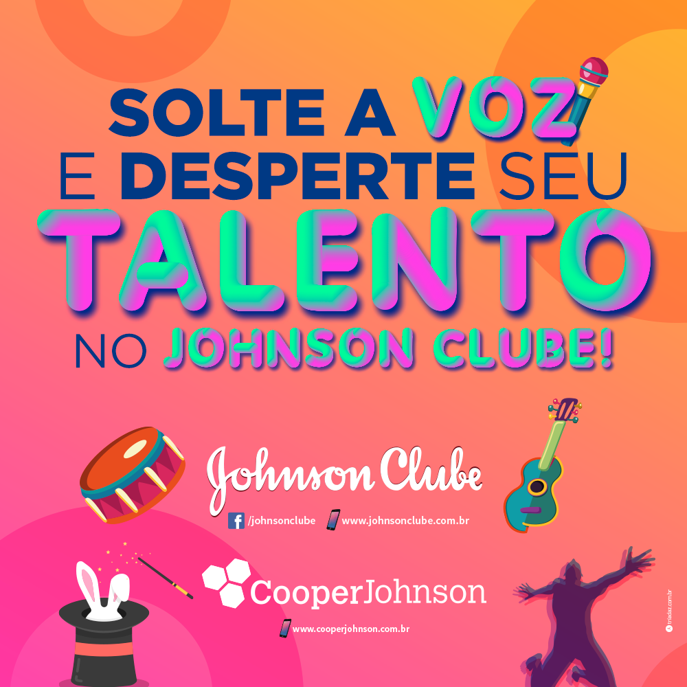 Solte a voz e desperte seu talento no Johnson Clube!
